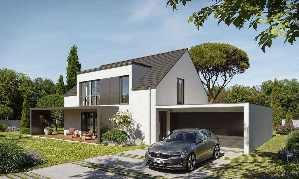 Immobilie in Grolsheim - Modernes Einfamilienhaus in massiver Bauweise in Grolsheim - Bild 0