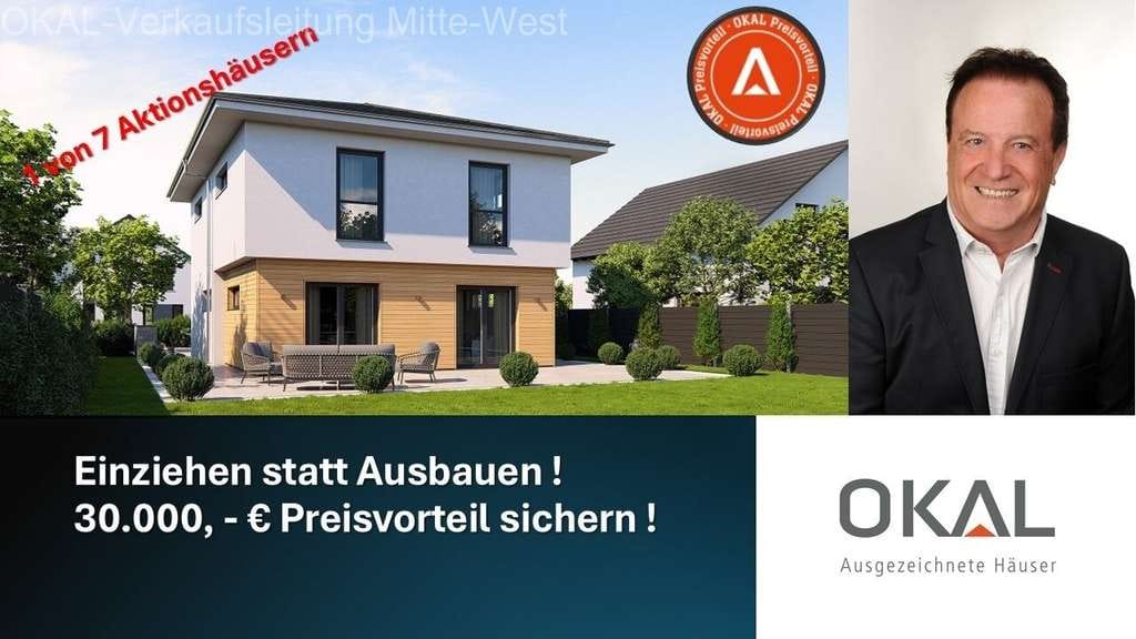 Immobilie in Merkelbach - KLEIN IN DER FLÄCHE, GROSS IM GEFÜHL- Okal Haus in Merkelbach - Bild 0