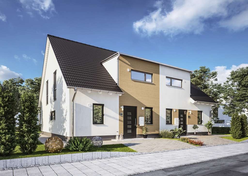 Immobilie in Oderaue - Ihre moderne Doppelhaushälfte mit Charme und Charakter in der Nähe von Bad Freienwalde - Bild 1
