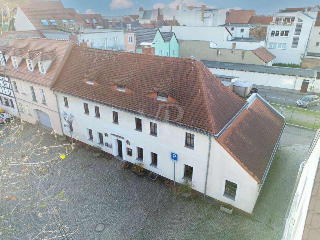 Immobilie in Senftenberg - Wohn- & Geschäftshaus im Zentrum von Senftenberg - ehem. Restaurant mit 2  Wohn- bzw. Büroeinheiten - Bild 1