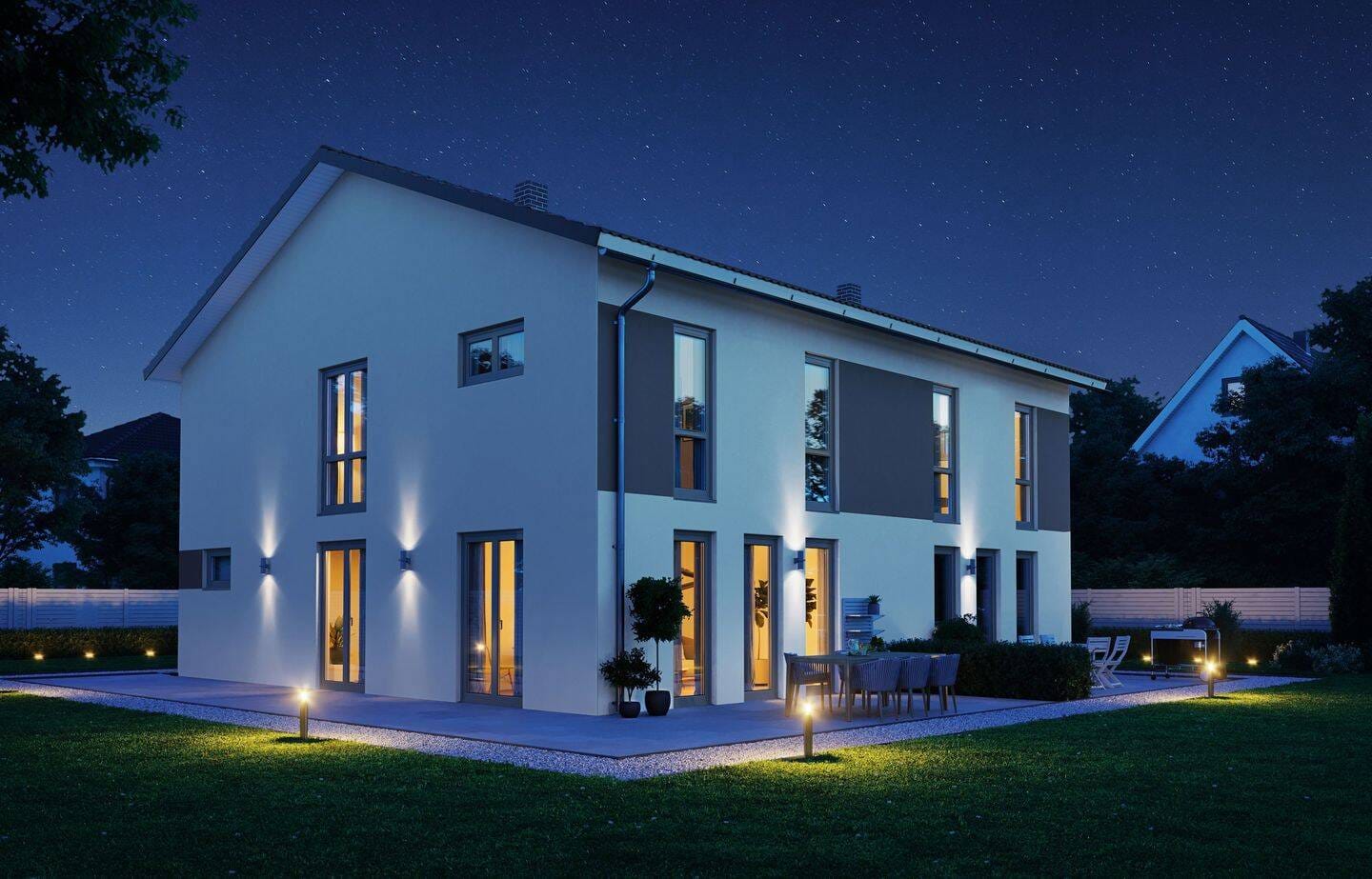 Immobilie in Oberhausen-Rheinhausen - Oberhausen-Rheinhausen – Neubau Doppelhaushälfte in ruhiger Lage - Bild 1
