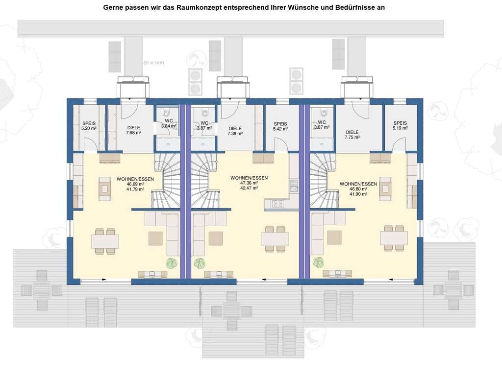 Immobilie in Fahrenzhausen - Null-Energie-Kosten-Reihenmittelhaus mit Grundstück - Bild 3