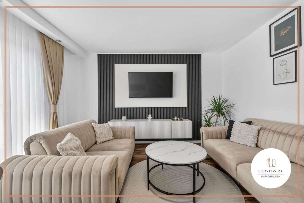 Immobilie in Krumbach (Schwaben) - **Hochwertige 3,5-Zimmer-Wohnung*Moderner Grundriss*Süd-Balkon & eigener Kellerraum** - Bild 0