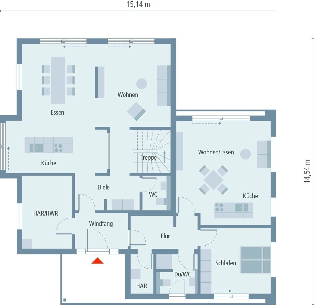 Immobilie in Gößweinstein - Raumwunder: Unser Generationenhaus mit Einliegerwohnung - Bild 1