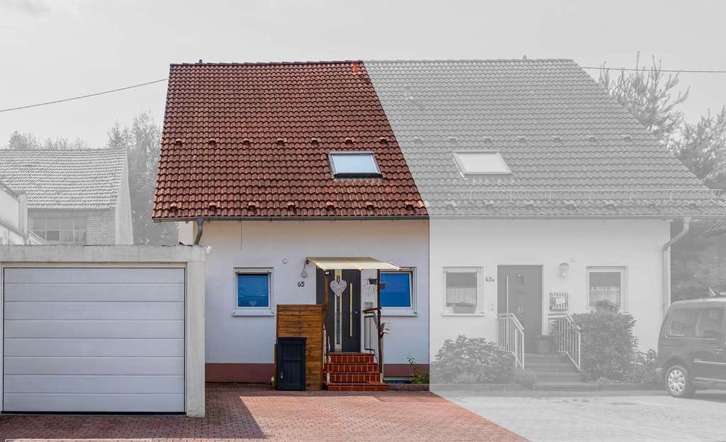 Immobilie in Carlsberg - Raum für Ihre Familie – Doppelhaushälfte mit Einliegerwohnung und traumhaftem Garten in Carlsberg - Bild 0