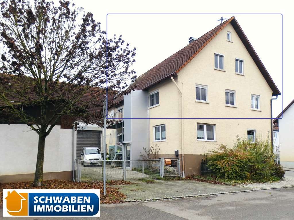 Immobilie in Asselfingen - BARRIEREFREIE 4-ZIMMER-WOHNUNG mit Balkon, Doppelgarage und Nebengebäude in Asselfingen zu verkaufen - Bild 0