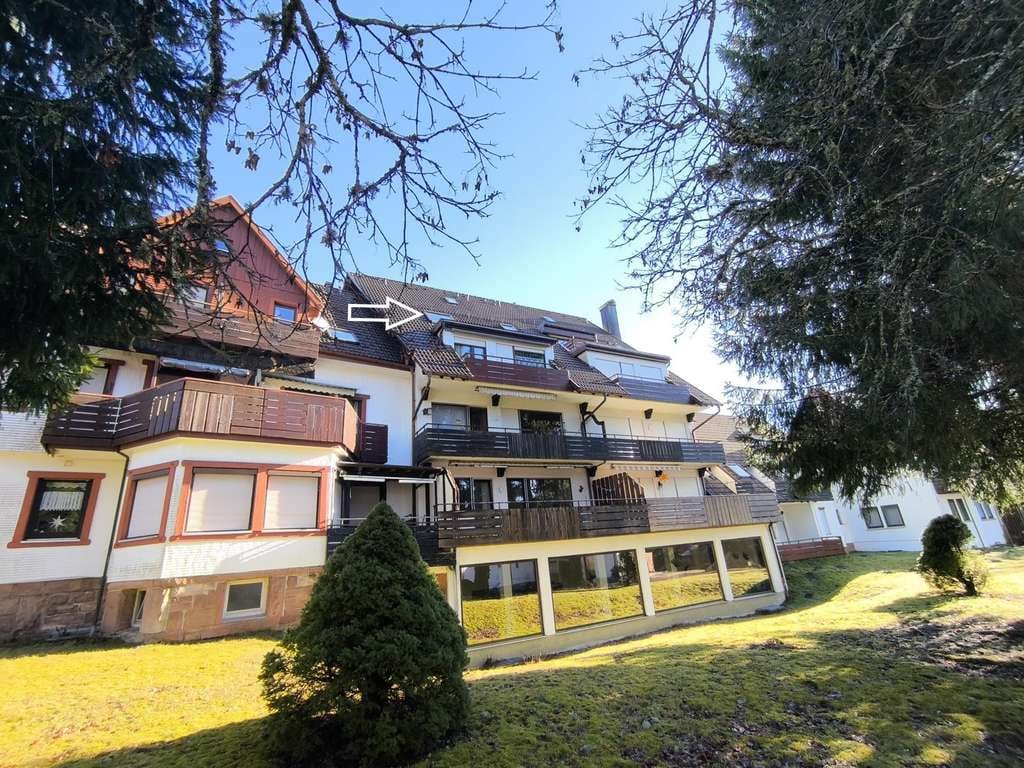 Immobilie in Freudenstadt - 2-Zimmer-Wohnung mit Balkon und Tiefgaragenstellplatz in Freudenstadt-Kniebis - Bild 0