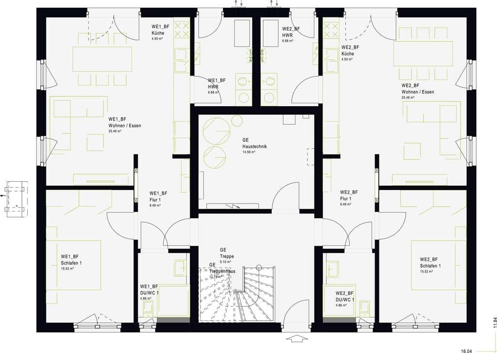 Immobilie in Aichwald - 4 Wohneinheiten - für Freunde, Familien oder als Kapitalanlage - Bauen mit massa haus - Bild 4