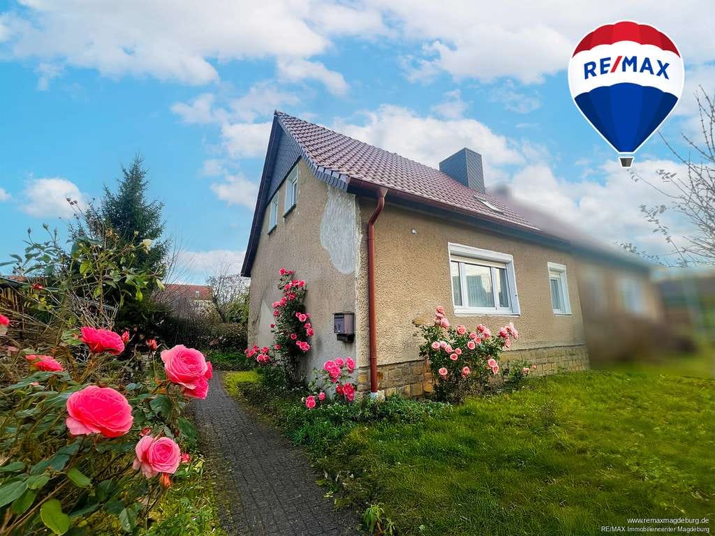 Immobilie in Wanzleben-Börde - Gemütliches Haus mit Ausbaupotenzial in familienfreundlicher Wohnlage in Klein Wanzleben - Bild 0
