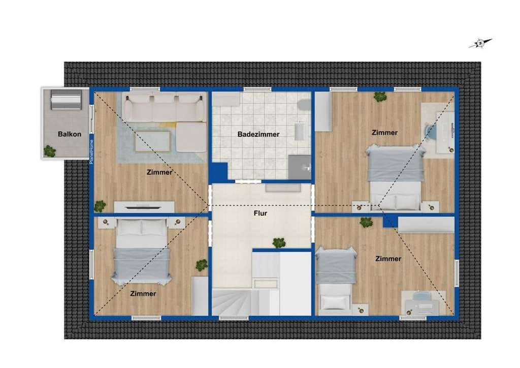 Immobilie in Ochsenhausen - Ihr neues Zuhause im Herzen von Ochsenhausen – stilvolles Stadthaus - Bild 4