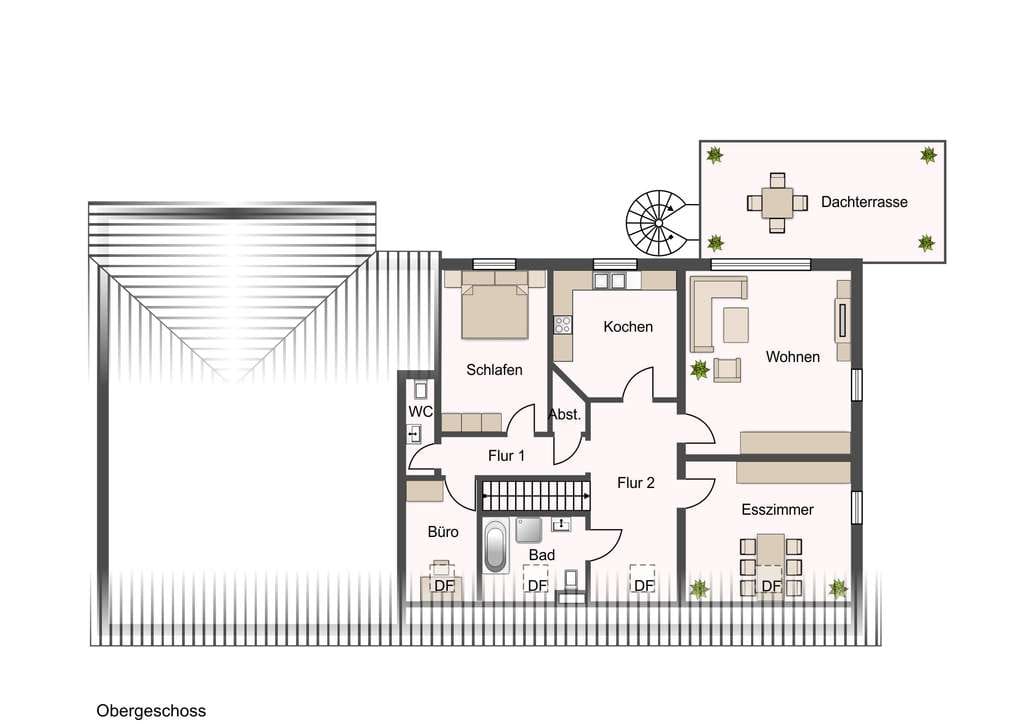 Immobilie in Espelkamp - Großes Landhaus in stadtnaher Alleinlage auf einem ca. 3.702 m² Grundstück... - Bild 2