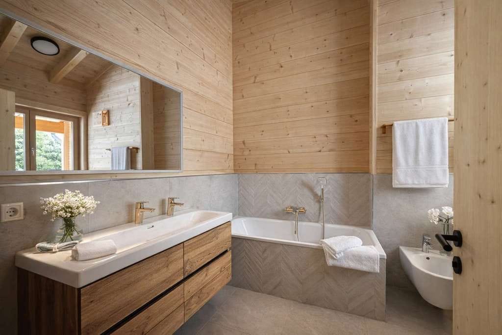 Immobilie in Gmund - Exklusives Bio-Blockhaus mit alpinem Charme und modernem Wohnkomfort - Bild 4