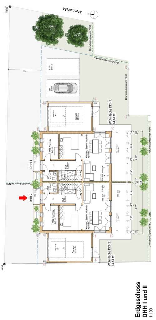Immobilie in Ettringen - Neubau Doppelhaushälfte in Ettringen - Bild 2