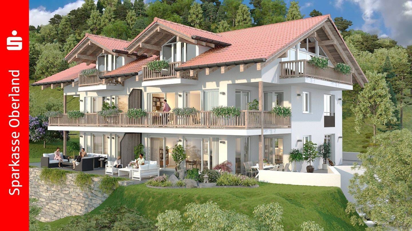 Immobilie in Mittenwald - Wohntraum mit  sonniger Terrasse und Gartensondernutzung - Bild 0