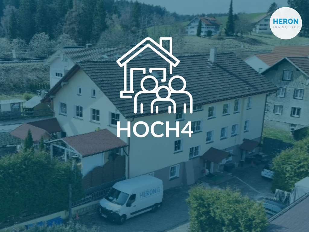 Immobilie in Heimenkirch - HOCH4 - Renditestarkes 4-Familienhaus mit ca. 348 qm Wohnfläche und 11 Stellplätzen in Heimenkirch - Bild 0