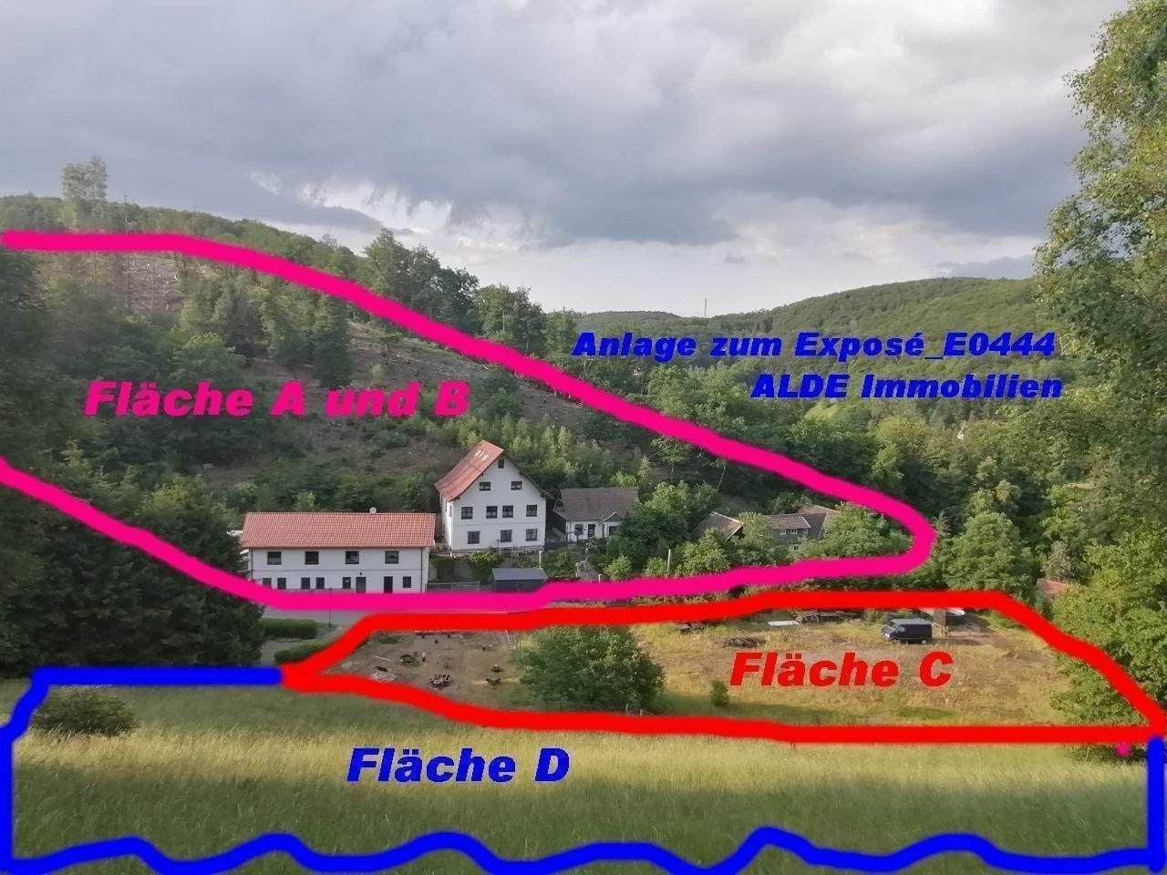 Immobilie in Südharz - Idyllische Familienresidenz & Investitionsobjekt für Fitness & Tourismus im Harz, Berge & Wald, großes Grundstück - Bild 1