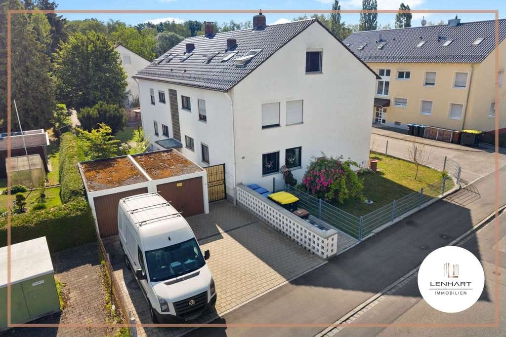 Immobilie in Neusäß - **Mehrfamilienhaus in Neusäß mit 6 Wohnungen*5 Garagen & 5 Außenstellplätze*Top Verkehrsanbindung** - Bild 3