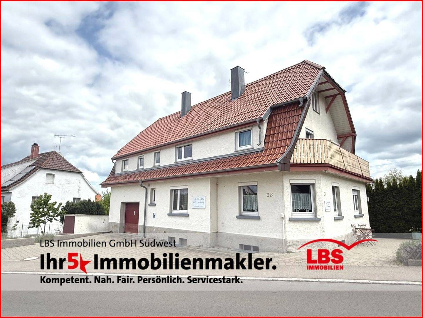 Immobilie in Stetten am kalten Markt - Stilvolles, teilsaniertes Einfamilienhaus mit Garten und 2 Garagen - ELW möglich - Bild 0