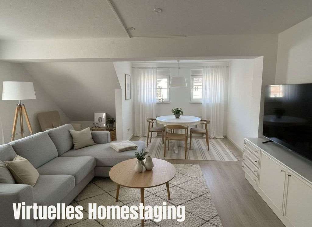 Immobilie in Rutesheim - Attraktive 3-Zimmer-Maisonettewohnung mit 2 Stellplätzen - Bild 0