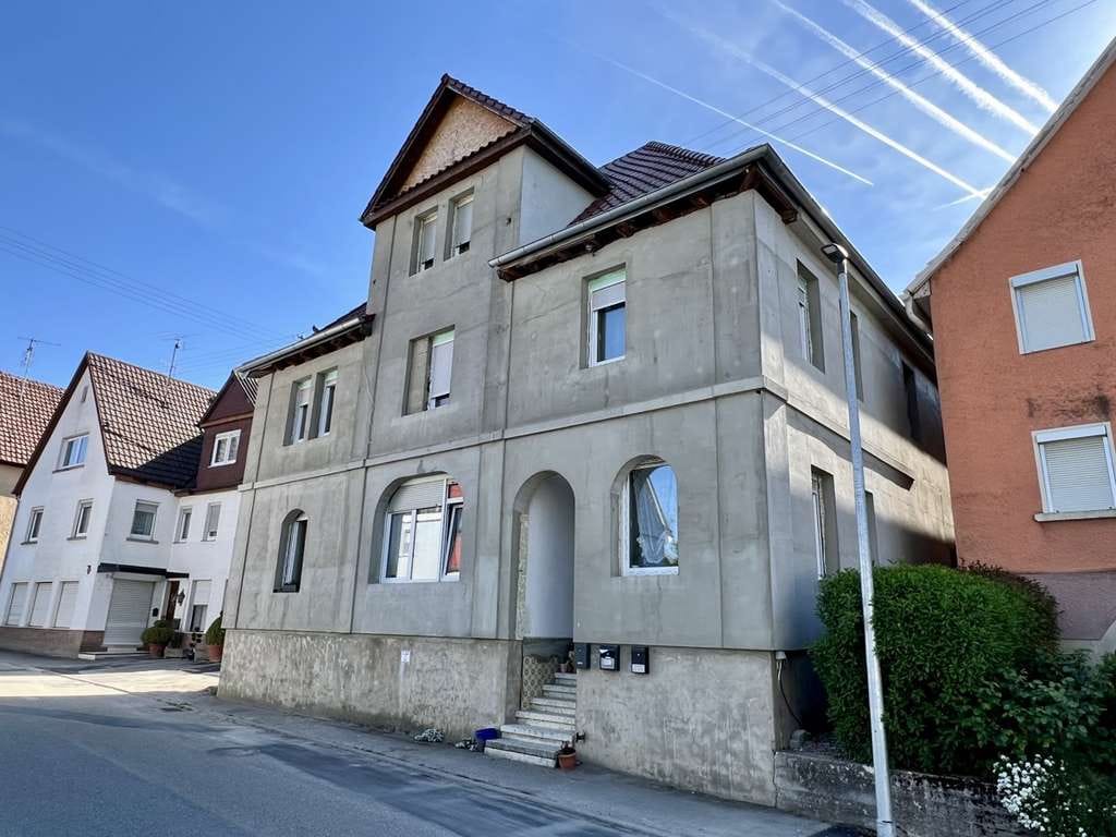 Immobilie in Möckmühl - Züttlingen - renovierungsbedürftiges Mehrfamilienhaus für Zimmervermietung zu verkaufen. - Bild 1
