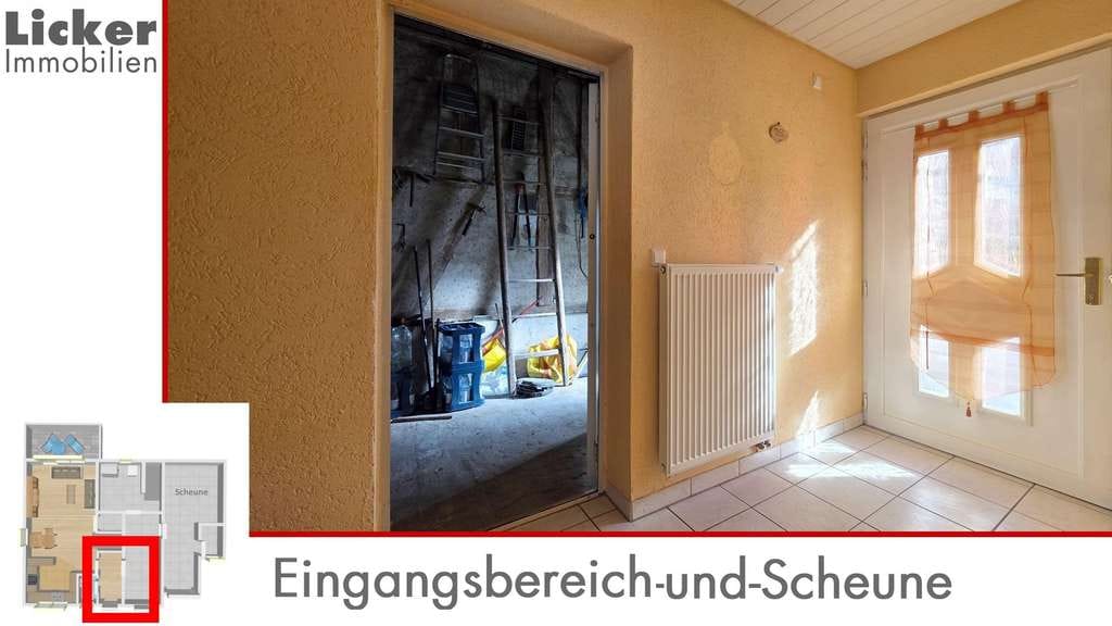 Immobilie in Auenwald - 90m² Wohnung mit Scheune, Garten und 4 Stellplätze - Bild 2