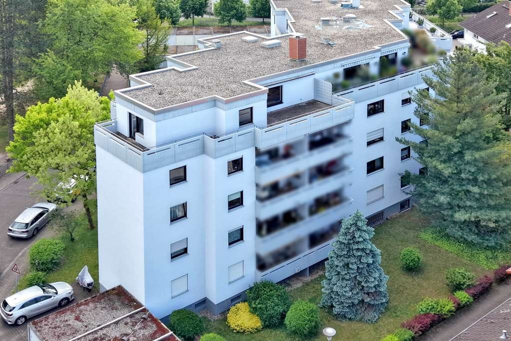 Immobilie in Eggenstein-Leopoldshafen - 3,5-Zimmer-Penthouse mit Westterrasse und besonderem Ausblick in Leopoldshafen - Bild 0