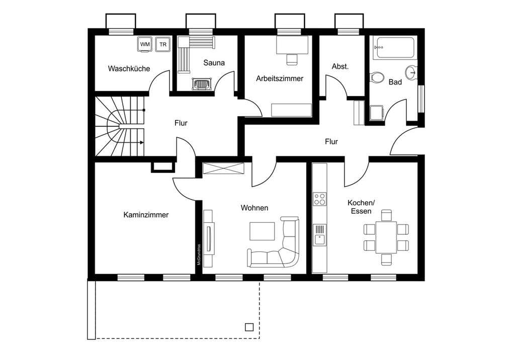 Immobilie in Attendorn - Zwei Eigentumswohnungen im Stile eines Einfamilienhauses mit Einliegerwohnung - Bild 3