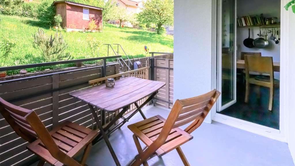 Immobilie in Merzhausen - Attraktive Gartenwohnung mit ca. 90 m² Privatgarten und zwei Balkonen - Bild 1