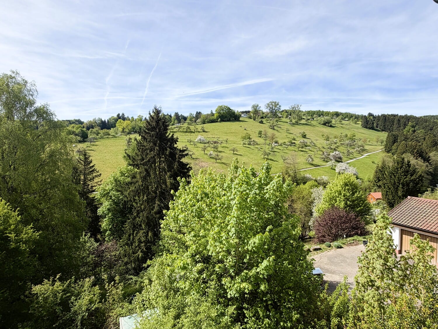 Immobilie in Spiegelberg - Ankommen, durchatmen, wohlfühlen – großzügiges Wohnhaus mit traumhaftem Ausblick - Bild 1