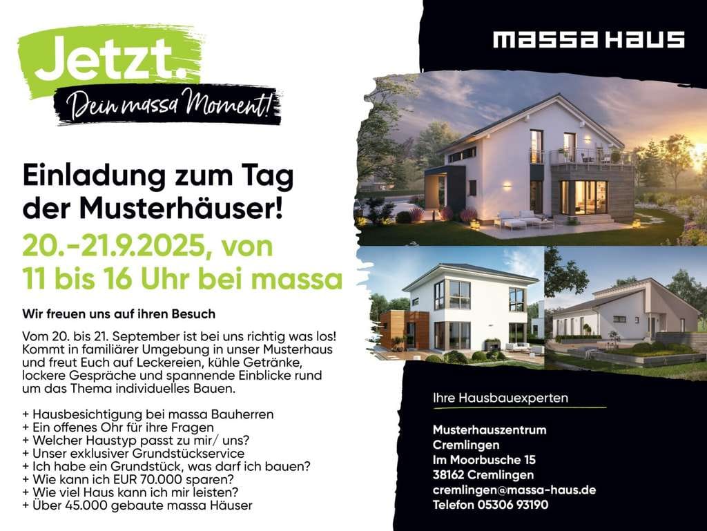 Immobilie in Harbke - Bauen zum halben Preis, wir zeigen wie es geht!* 11.7.2026 von 11-16 Uhr! - Bild 0