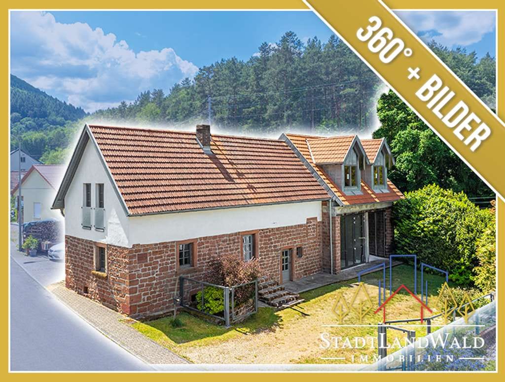 Immobilie in Schönau - Pfälzer Schmuckstück! Charmantes Sandsteinhaus mit Garten in Schönau-Gebüg - Bild 0