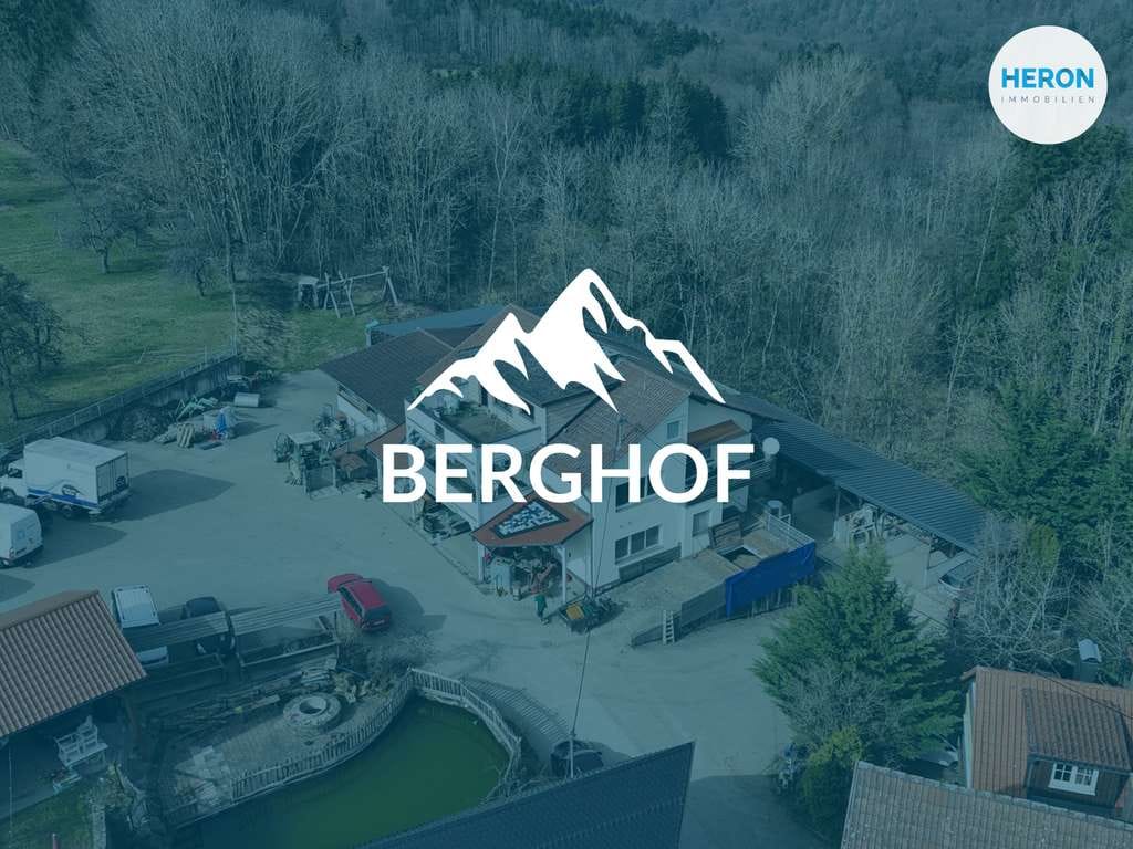 Immobilie in Spiegelberg - BERGHOF - Ehemaliges Gasthaus mit Wohnungen, Scheunen und vielen Flächen in Spiegelberg-Großhöchberg - Bild 0