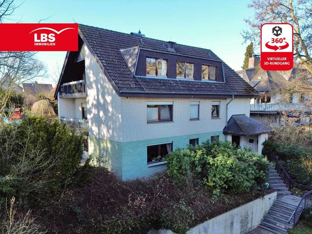 Immobilie in Bad Gandersheim - Attraktives Dreifamilienhaus: selbst bewohnen & sichere Mieteinnahmen - Bild 0