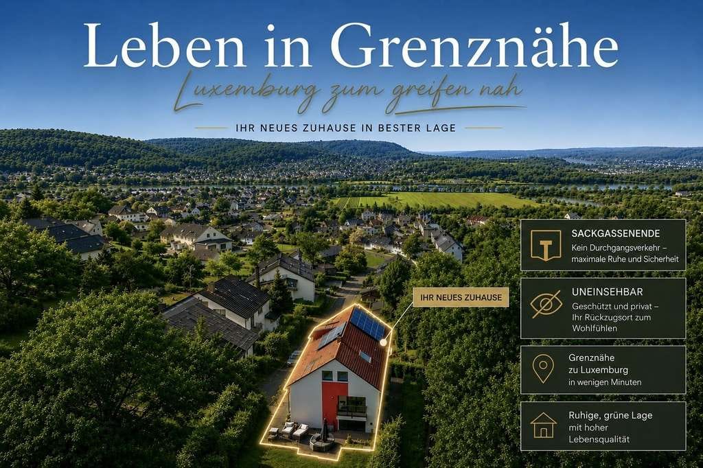 Immobilie in Wasserliesch - Eine Liegenschaft die heraussticht! Das perfekte Zweifamilienhaus in exponierter LAGE! - Bild 0