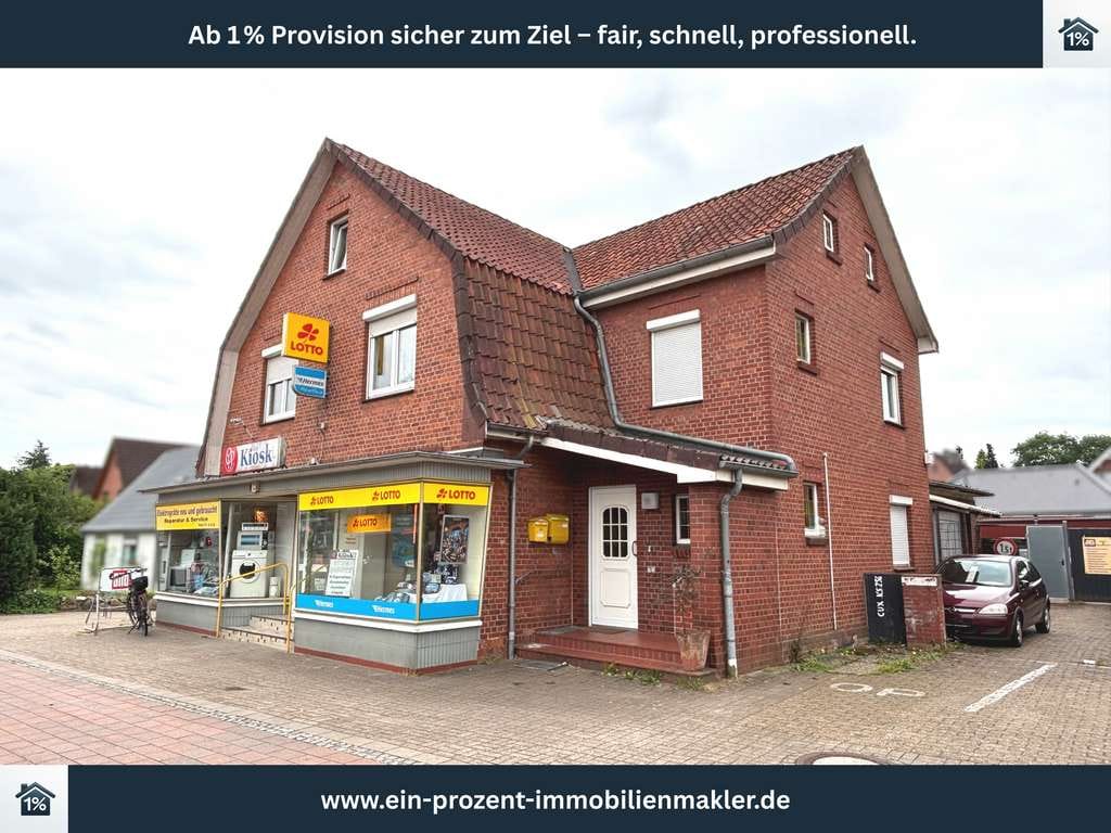 Immobilie in Hemmoor - Wohn- und Geschäftshaus mit Potenzial – Refugium für Wohnen & Arbeiten unter einem Dach in Hemmoor - Bild 0