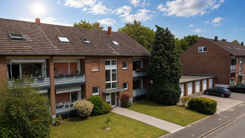 Immobilie in Willich - ++ VOLL VERMIETETE KAPITALANLAGE IN  ATTRAKTIVER WOHNLAGE … 6 Wohnungen + 4 Garagen & großer  Garten - Bild 0