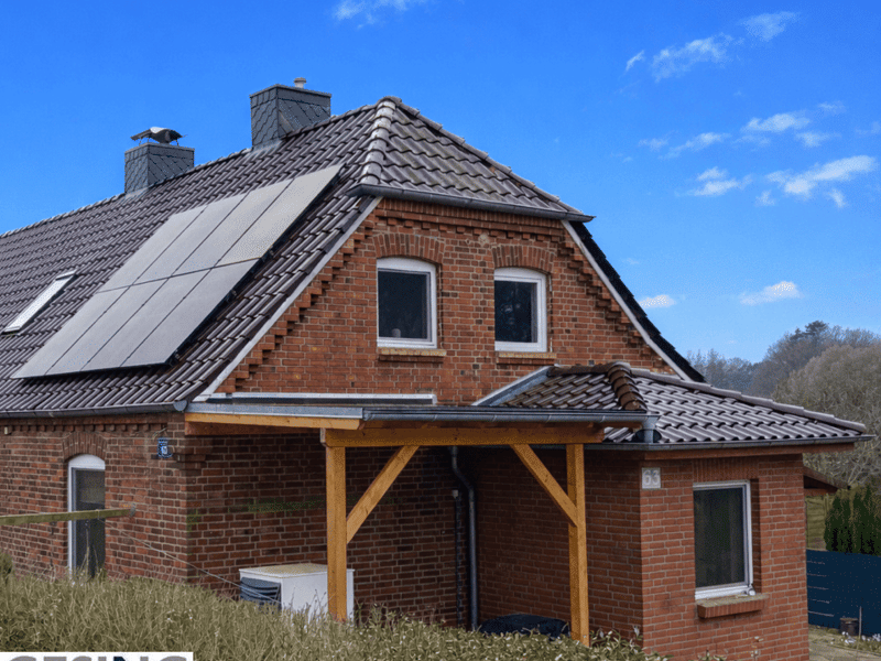 Immobilie in Zarrentin am Schaalsee - charmante Doppelhaushälfte als Ferienhaus oder Hauptwohnsitz der Nähe von Zarrentin - Bild 0