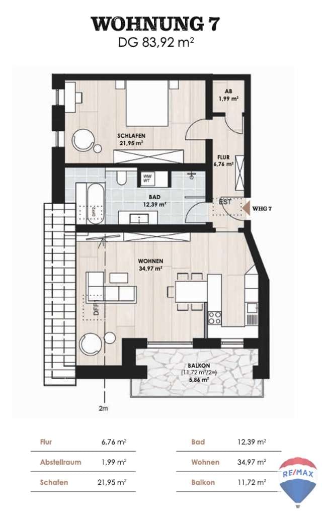 Immobilie in Mistelbach - Kapitalanleger aufgepasst!
großzügige 2-Zimmer Wohnung in Mistelbach - Bild 0