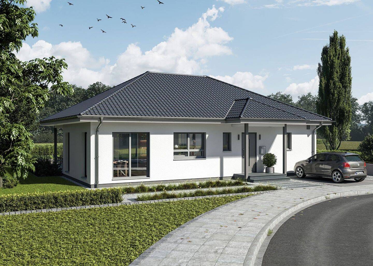 Immobilie in Lauchringen - Stilvolles Fertighaus in nachhaltiger Holzständerbauweise - Bild 3