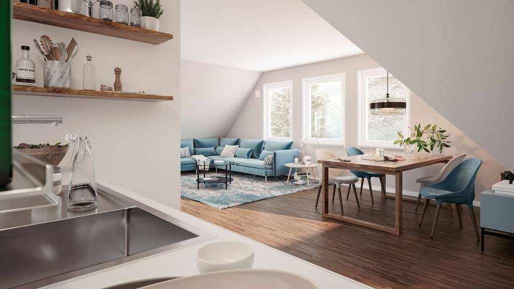 Immobilie in Neuhemsbach - Zweifamilienhaus massiv gebaut, Preis inkl. Grundstück - Bild 3