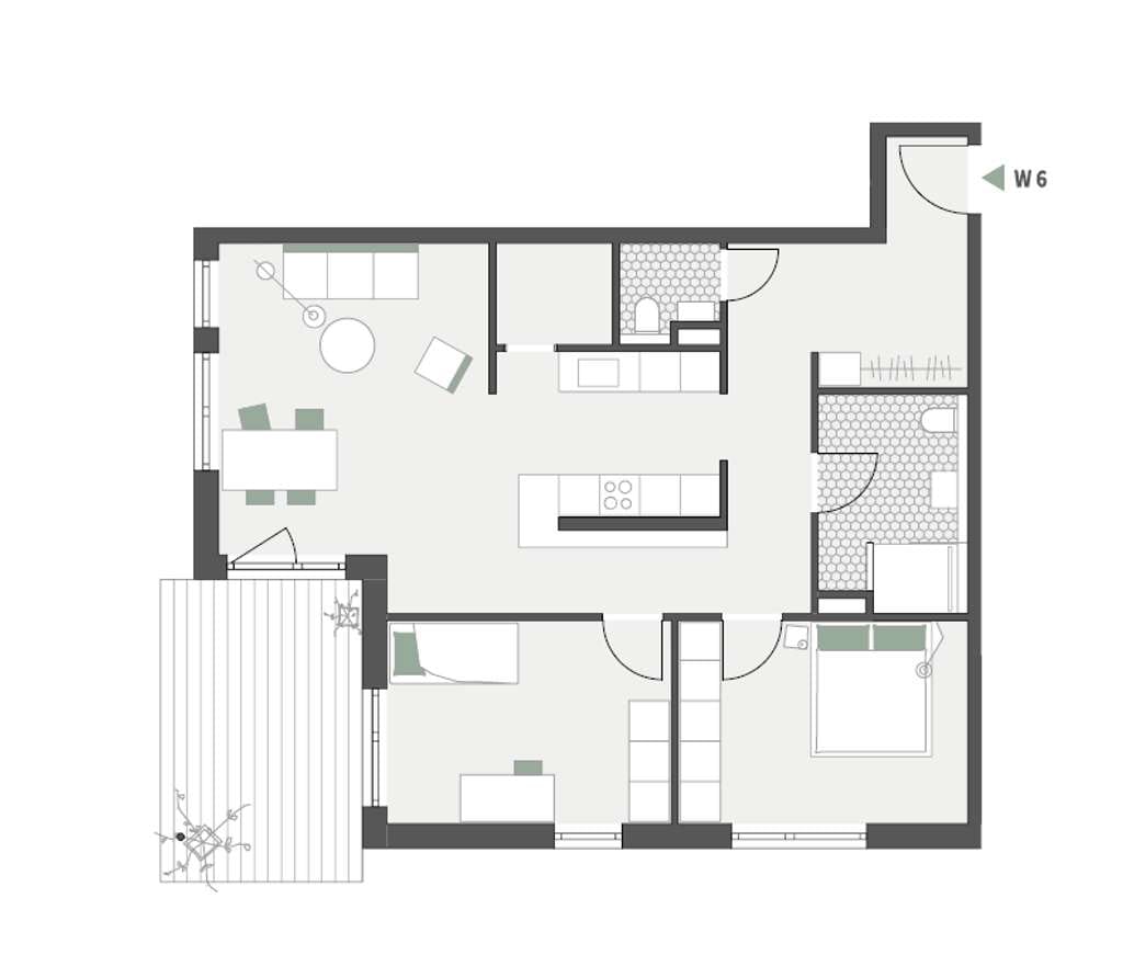 Immobilie in Hülben - Ein zeitgemäßes Zuhause: 3,5-Zimmer-Wohnung mit Balkon und modernstem Neubaustandard - Bild 0