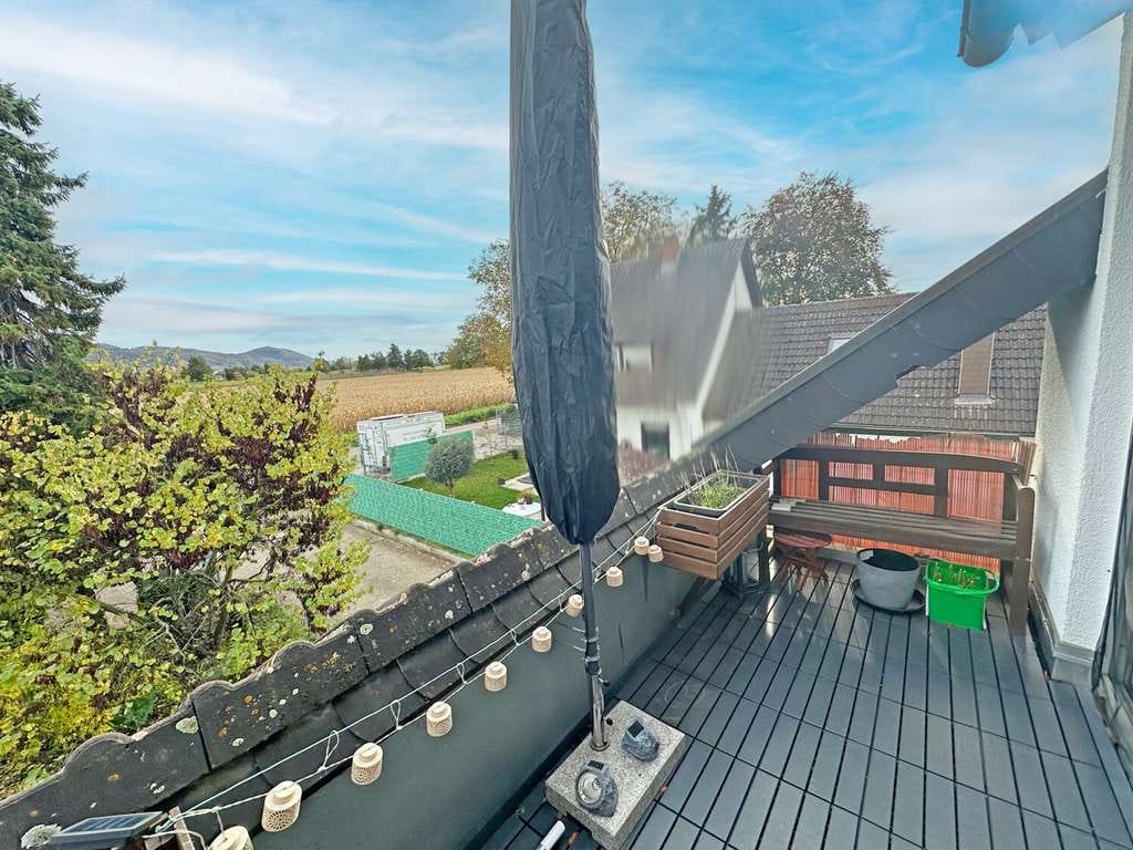Immobilie in Hirschberg an der Bergstraße - Großzügige Maisonettewohnung mit Balkon in Feldrandlage - Bild 4