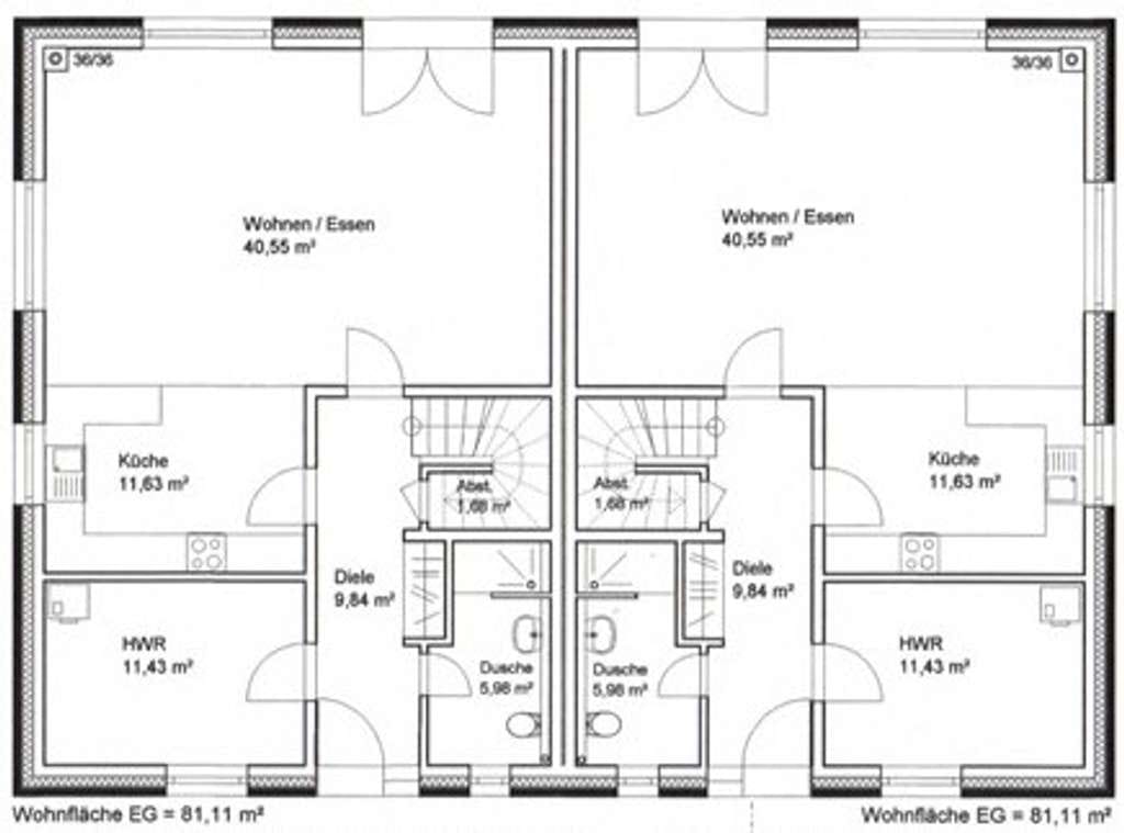 Immobilie in Bevern - Neubau von 4 exklusiven Doppelhaushälften im Stadtvilla Stil - Bild 4