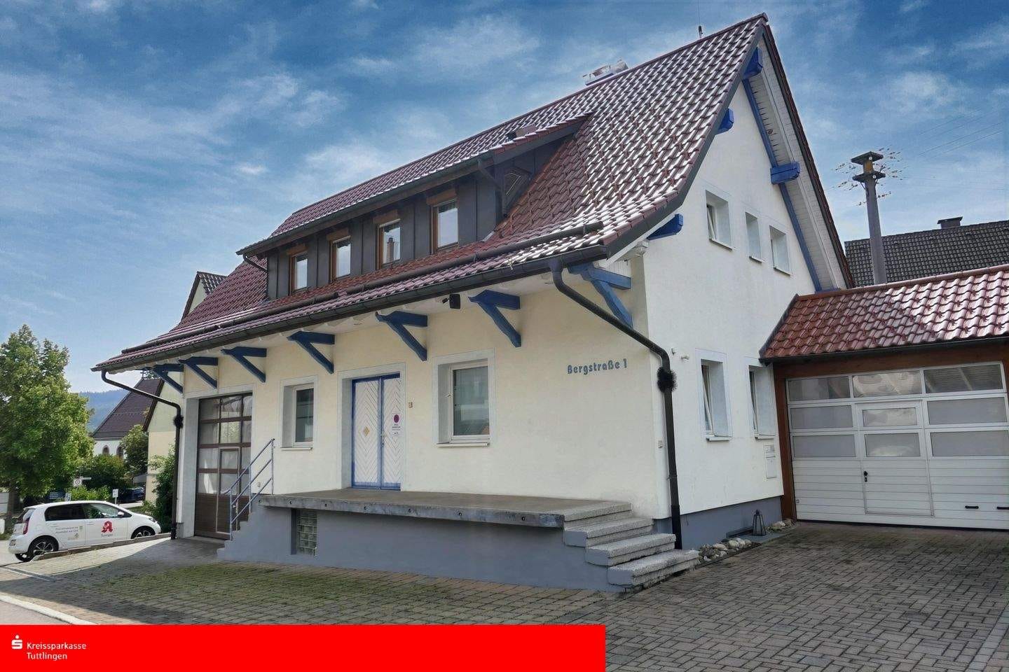 Immobilie in Tuningen - Wohnen und Gewerbe: Werkstatt/Lager mit DG-Wohnung in Tuningen - Bild 0