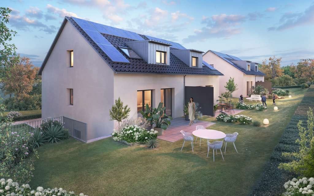 Immobilie in Berglen - BERGLEN HILLS Doppelhaushälfte - KfW-40 Neubau in QNG-Bauweise - Bild 2
