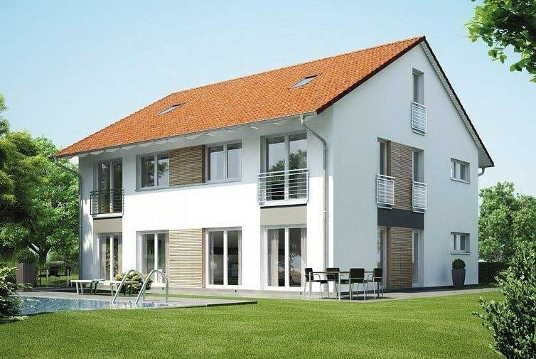 Immobilie in Forstern - Neubau DHH ca. 120 m² Wohnfläche inkl. 355 m² Grundstück in Forstern zu verkaufen - Bild 0