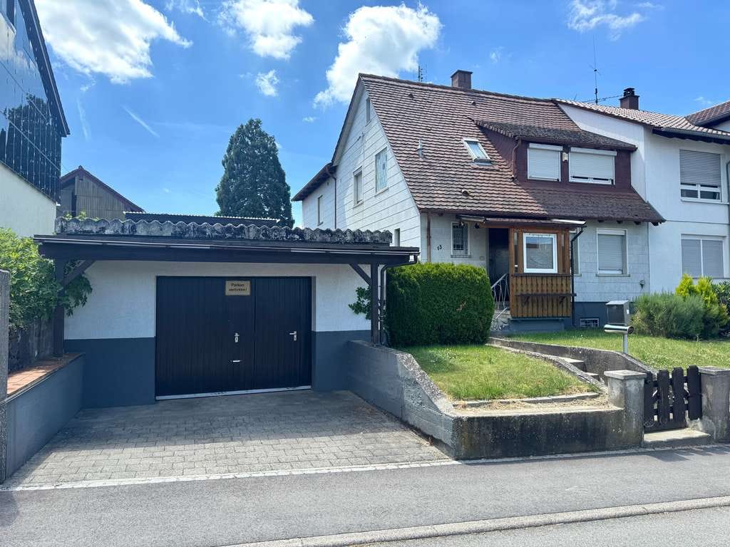 Immobilie in Wurmberg - 2 Familien-Doppelhaushälfte mit Garten und Garage - Bild 0