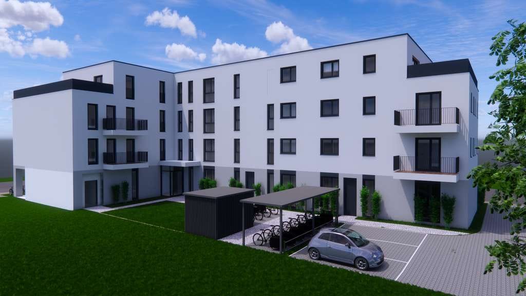 Immobilie in Ottobrunn - Obergeschosswohnung Nr. 9 / 1,5-Zimmer, mit Balkon - Bild 0