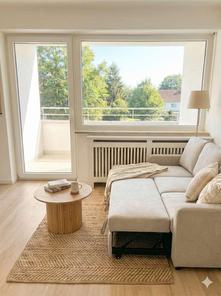 Immobilie in Herrsching am Ammersee - Ammersee-Lifestyle: Erstbezug nach Sanierung mit EBK & Loggia - Bild 1