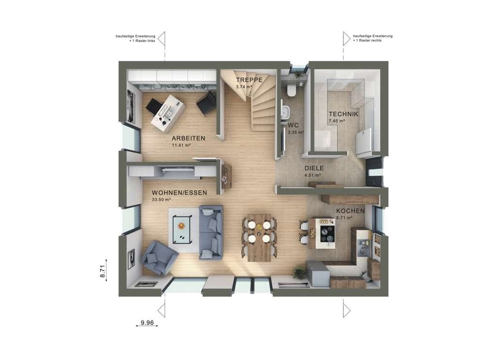 Immobilie in Jettingen-Scheppach - Familienidylle Pur - Modernes Einfamilienhaus in Jettingen-Scheppach! Raus aus der Wohnung - Bild 1